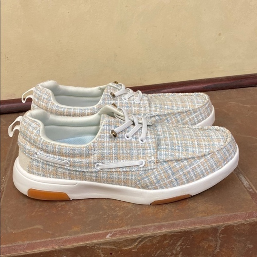 OrthoComfoot Women’s Boat Shoes with Arch Support